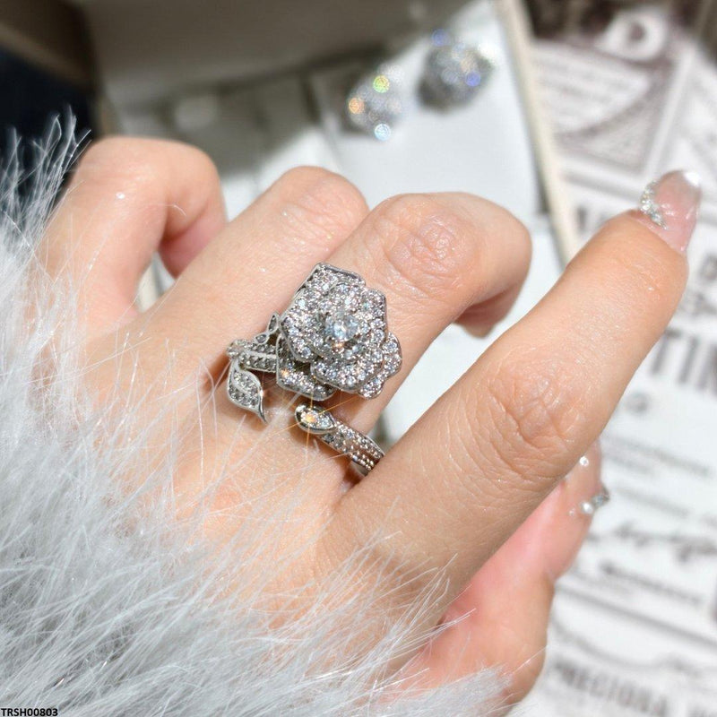 Flower Ring Adjustable