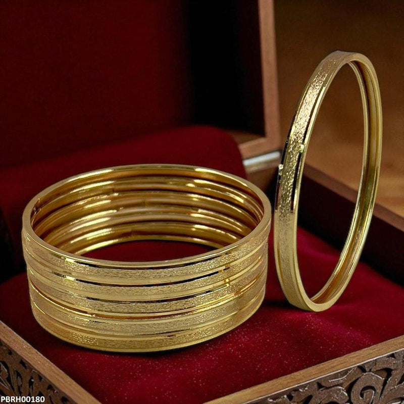 Plain Bangles 6 Pcs Set