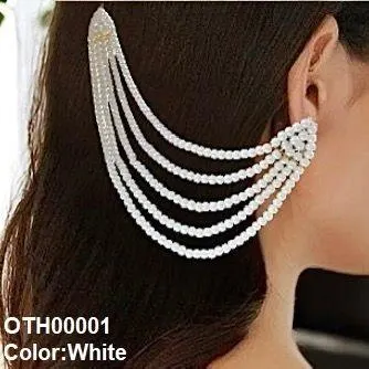Round Pearl Earring Saharay