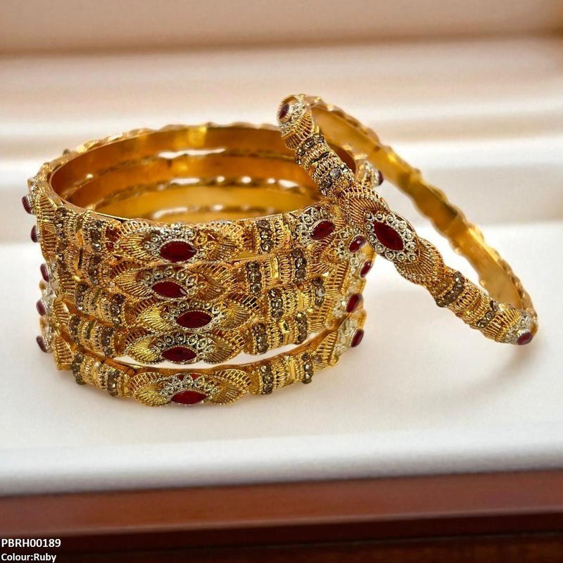 Marquise Bangles 6 Pcs Set