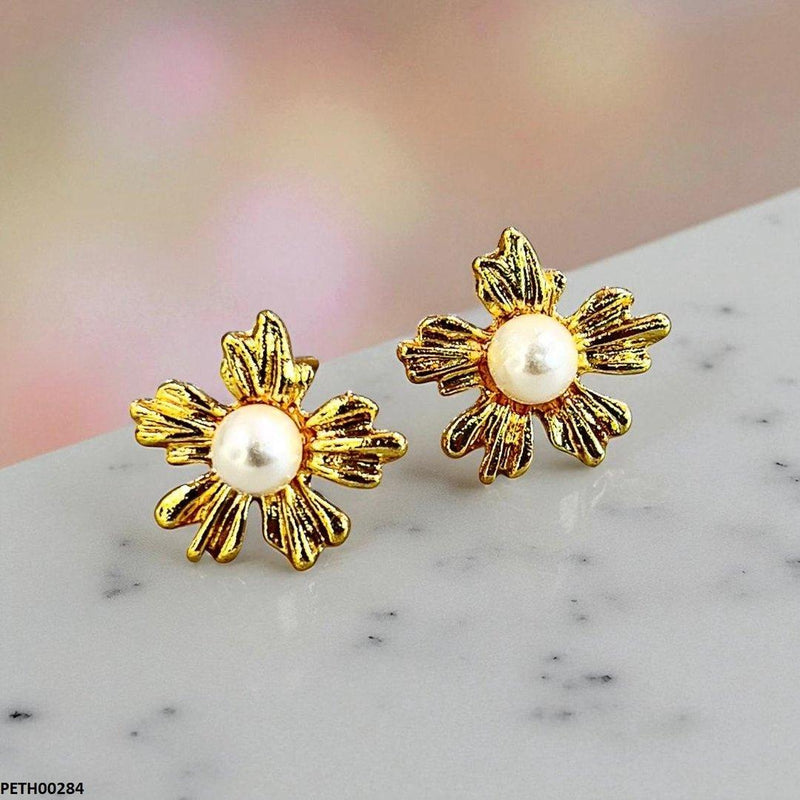 Pearl Flower Tops Pair