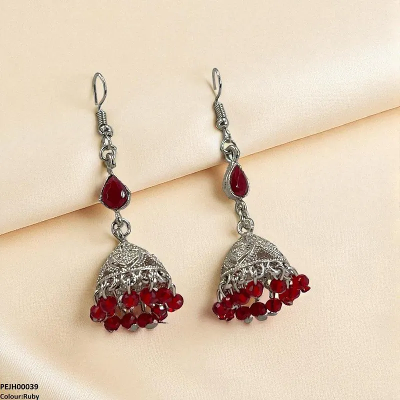 Tear Pearl Drop Jhumki
