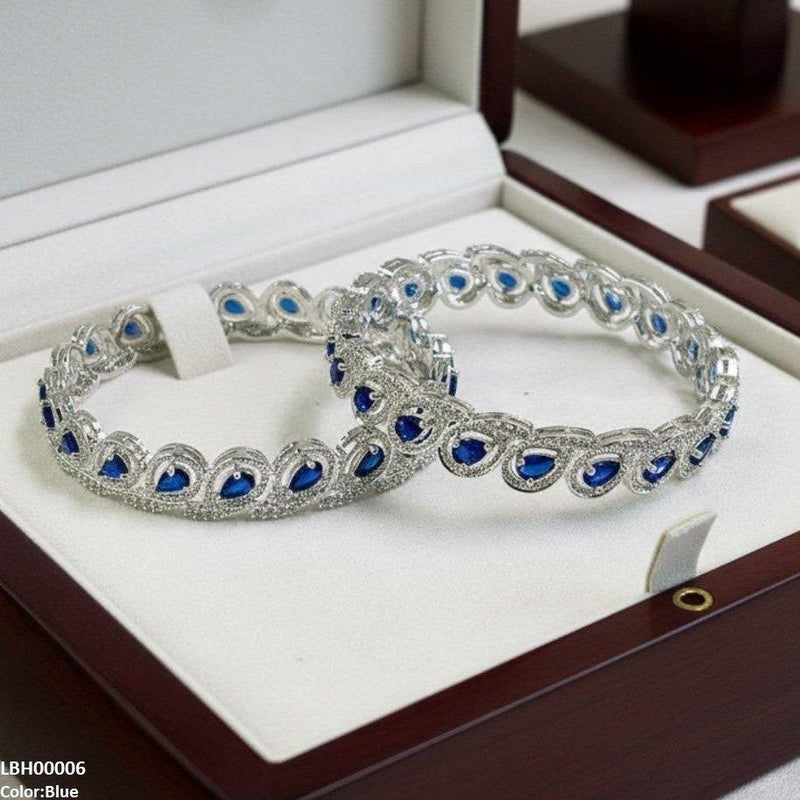 Tear Stone Bangle Set