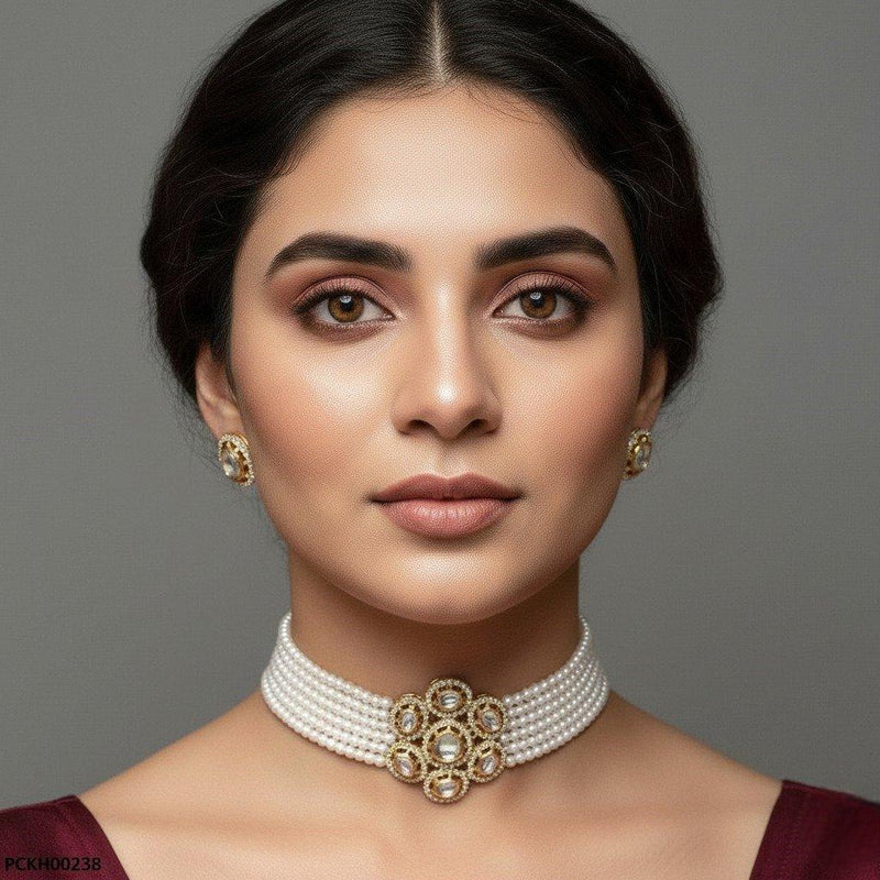 Oval/Tear Choker Set