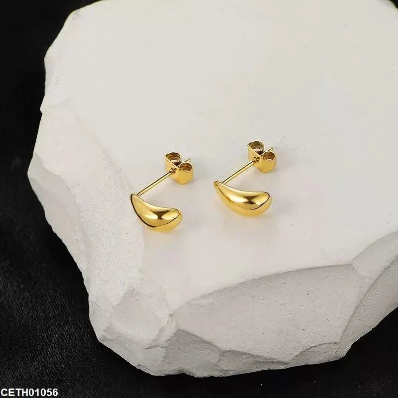 Puffy Teardrop Tops Pair