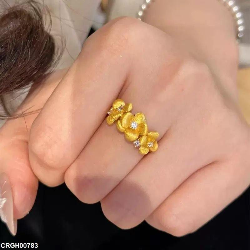 Flower Ring Adjustable