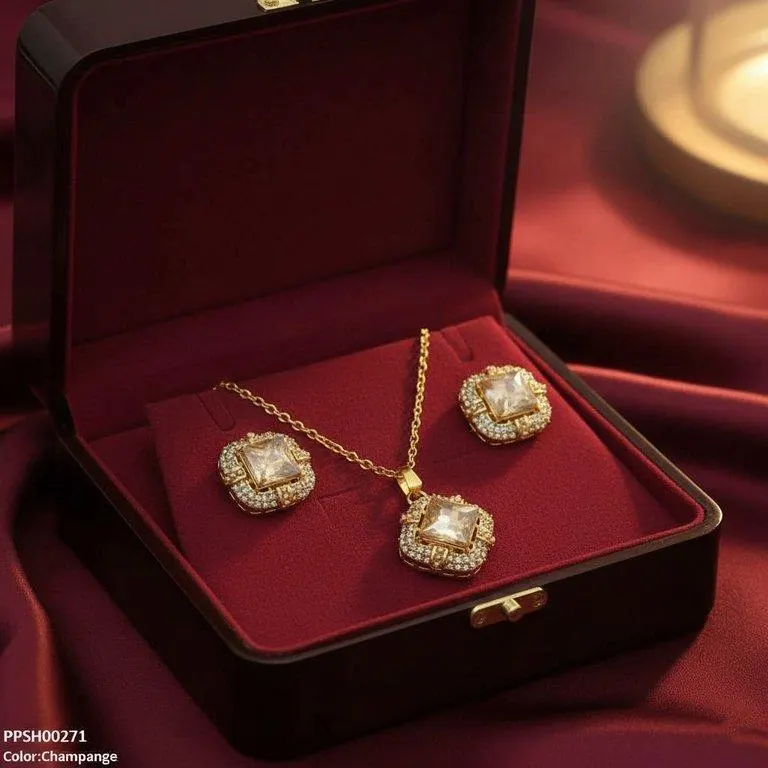 Square Pendant Set