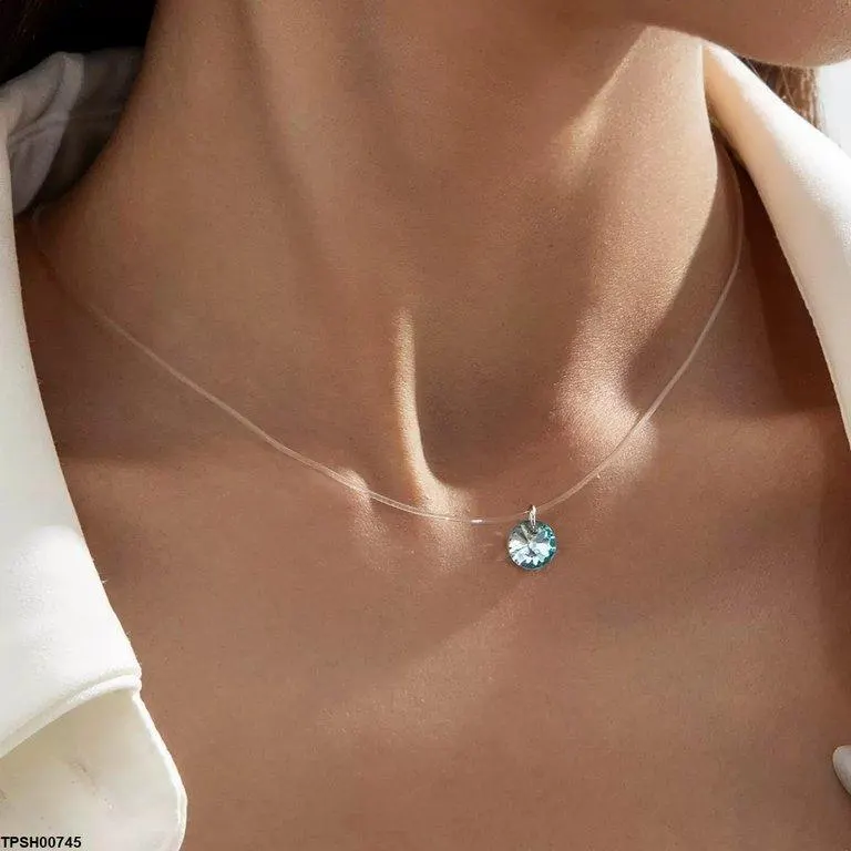Round Stone Pendant