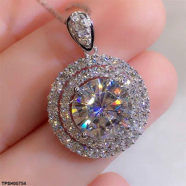 Round Zircon Pendant