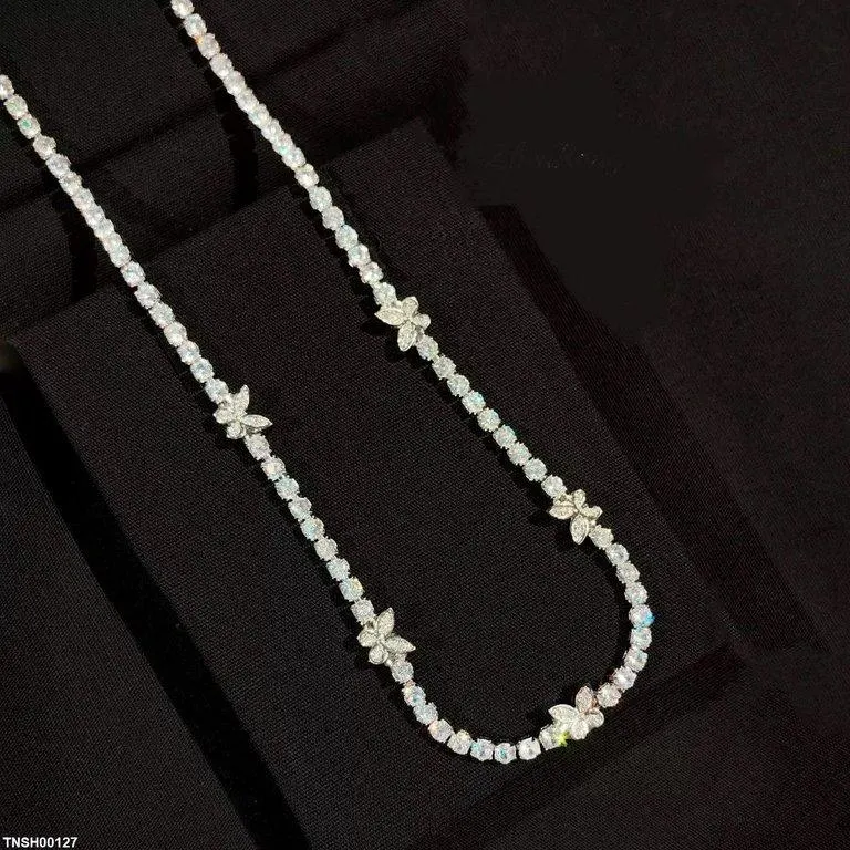 Butterfly Zircon Necklace