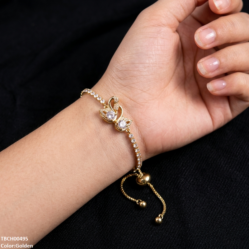 Double Duck Bracelet Adjustable