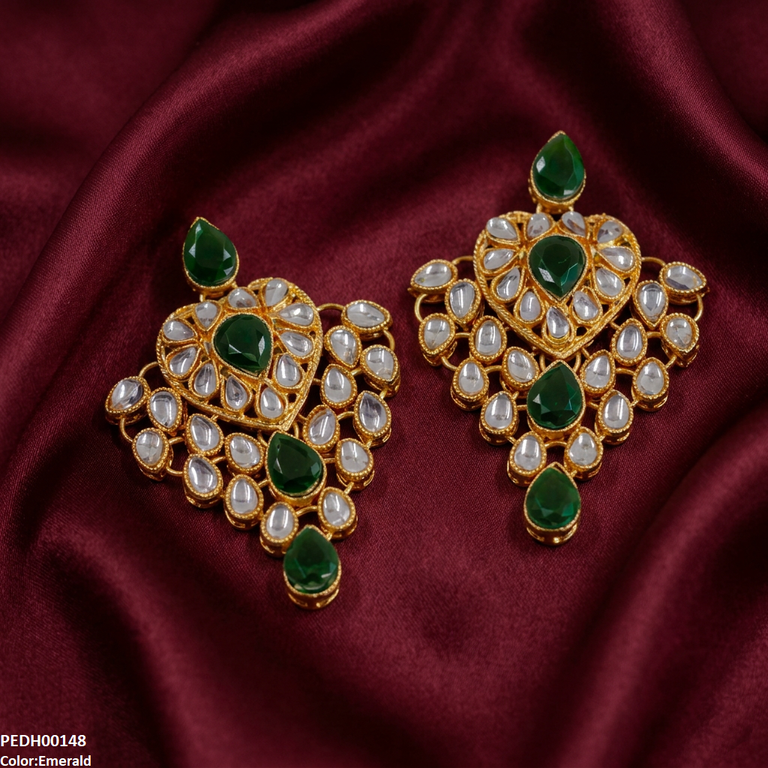 Heart Tear Drop Earrings