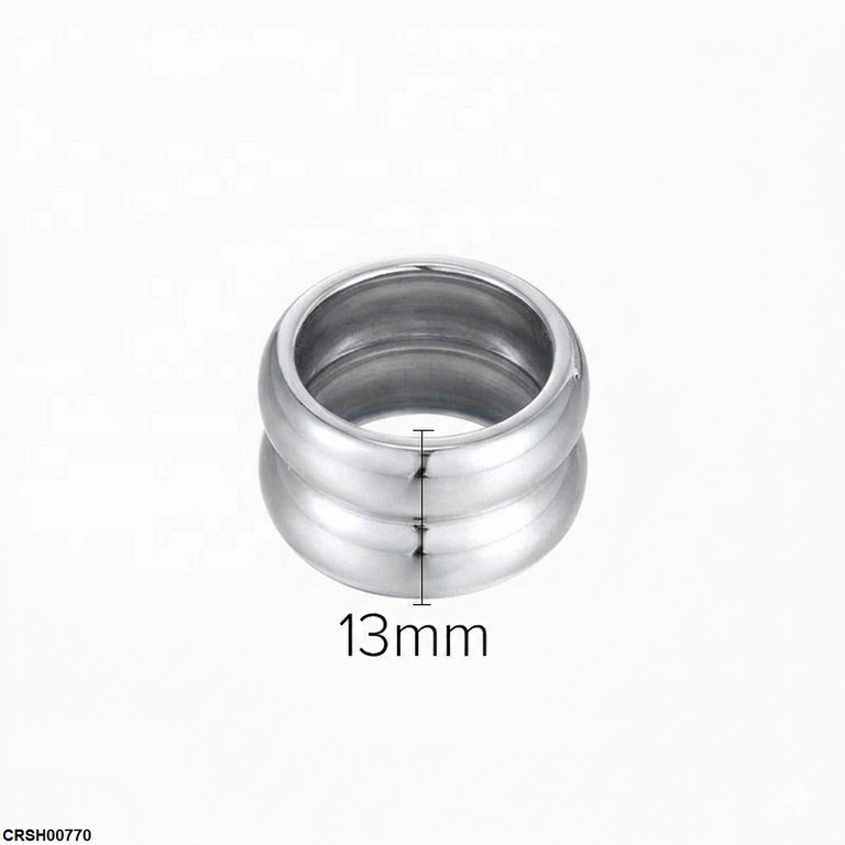 Plain Double Round Ring