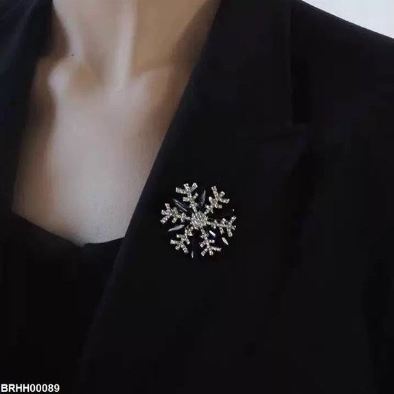 Cross Flower Broach