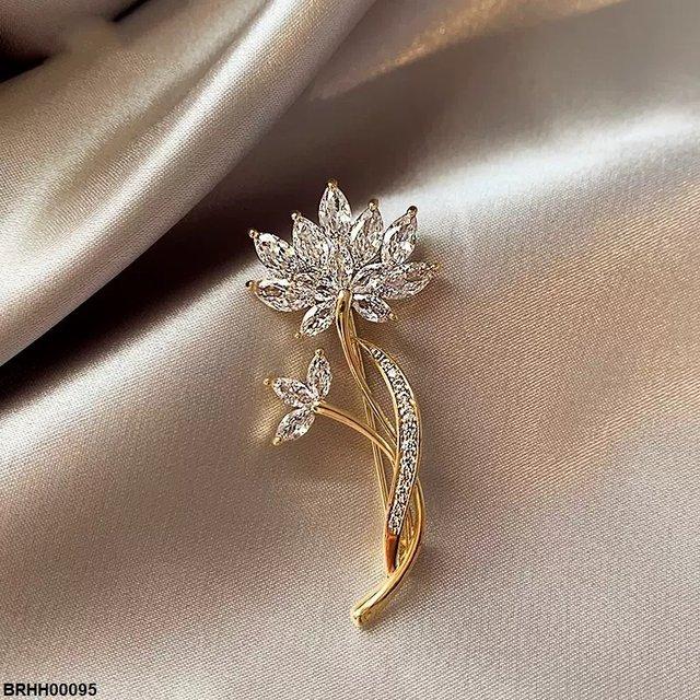 Marquise Flower Broach