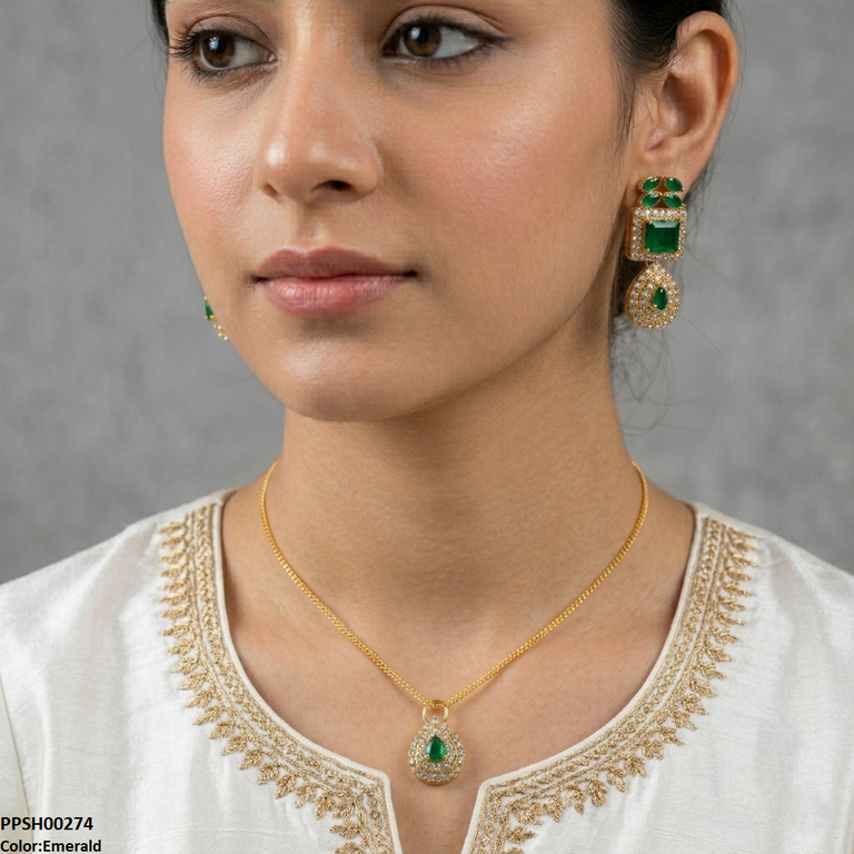 Tear Drop Pedant Set