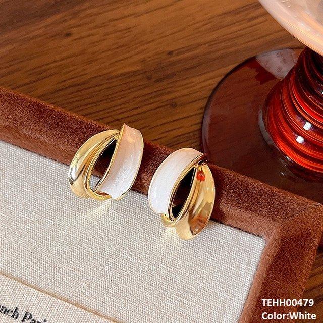 Double Layer Hoops Pair