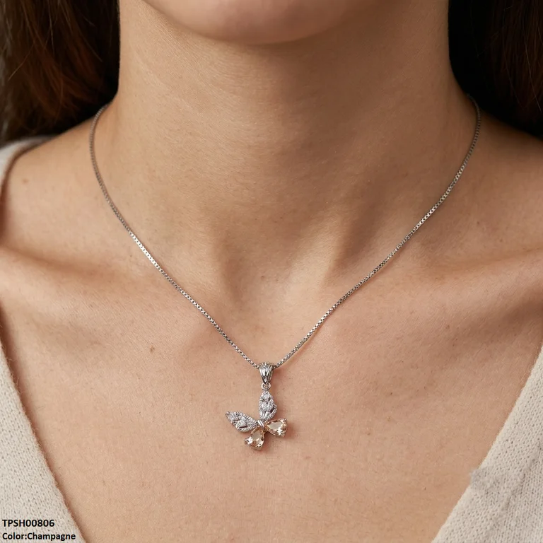 Butterfly Drop Pendant