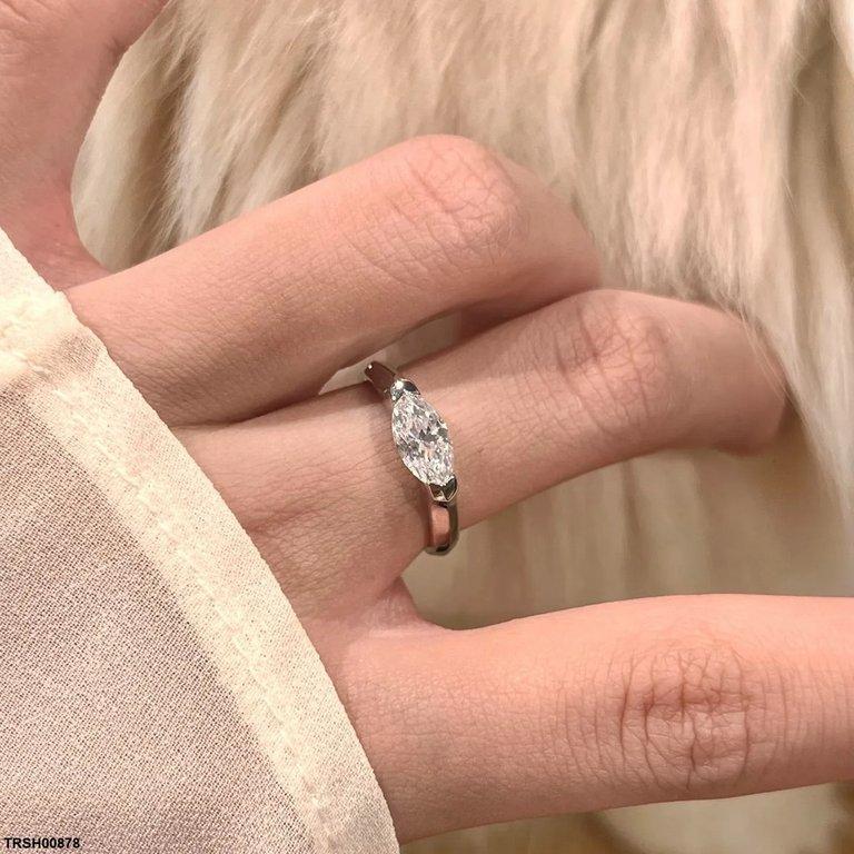 Marquise Stone Zircon Ring Adjustable