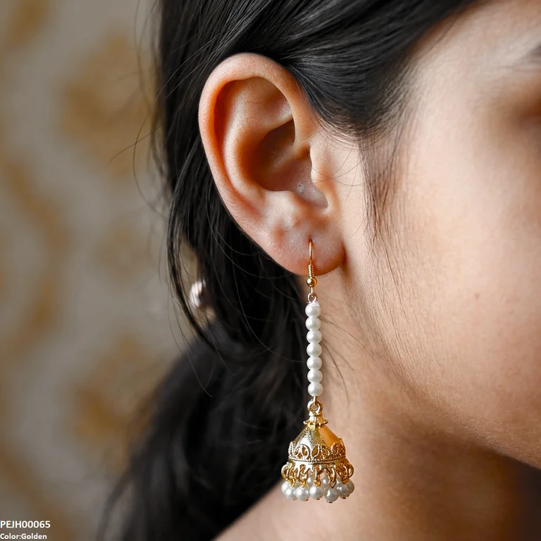 Bell Peral Drop Jhumki