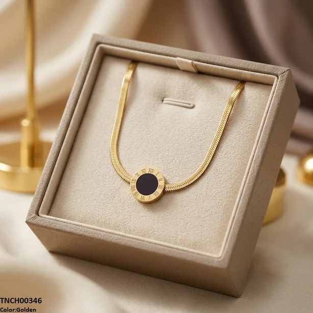 Stainless Steel Round Necklace