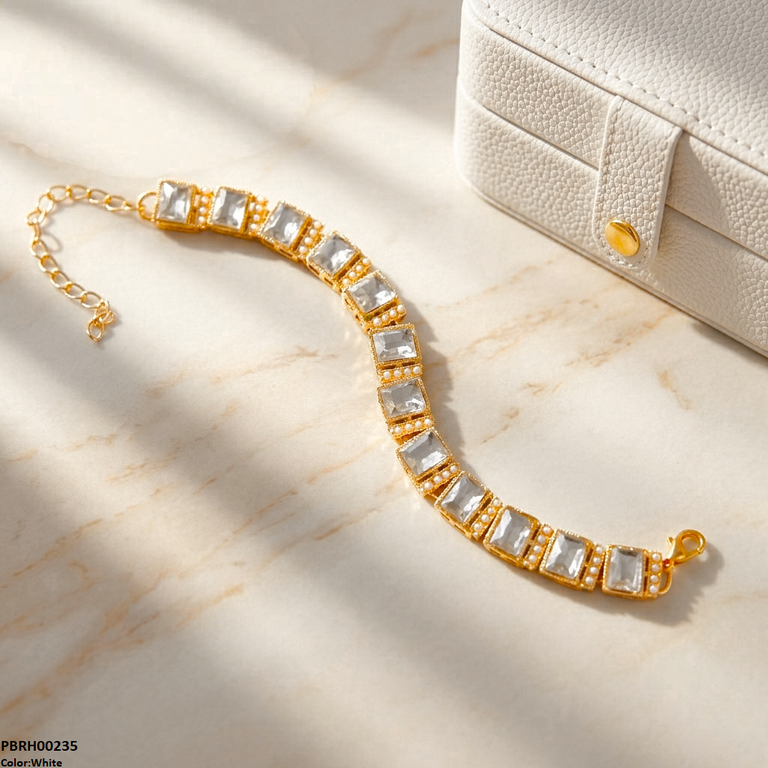Rectangle Stone Bracelet
