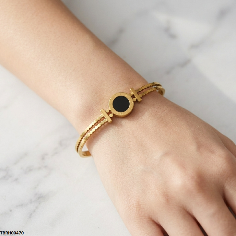 Stainless Steel Double Layer Braclet