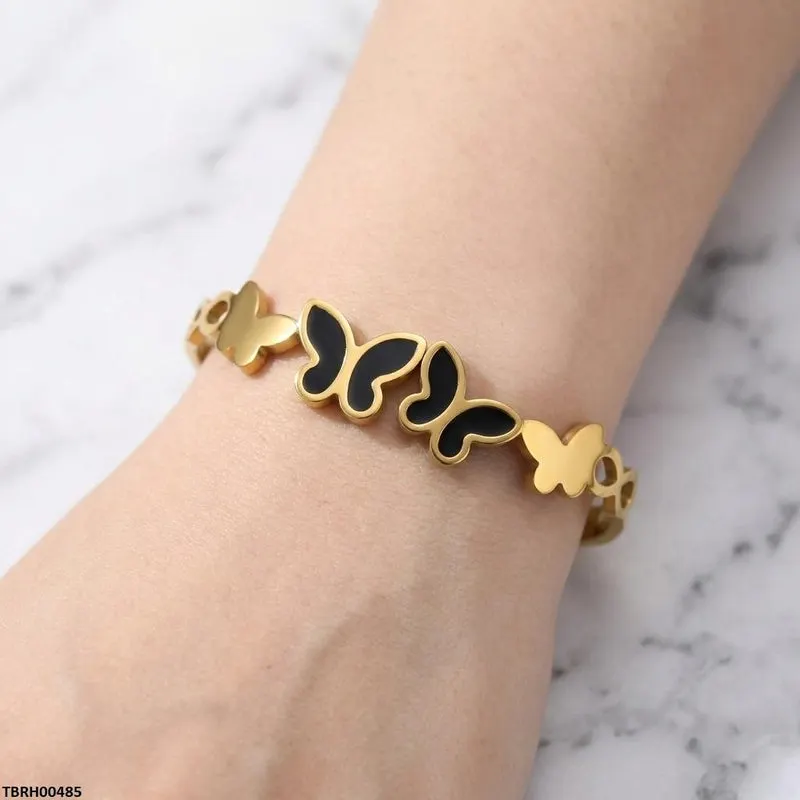 Stainless Steel Double Betterfly Bracelet