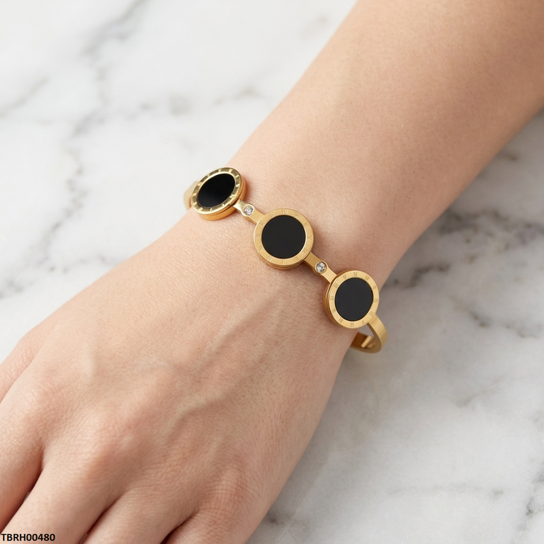 Stainless Steel Round Braclet
