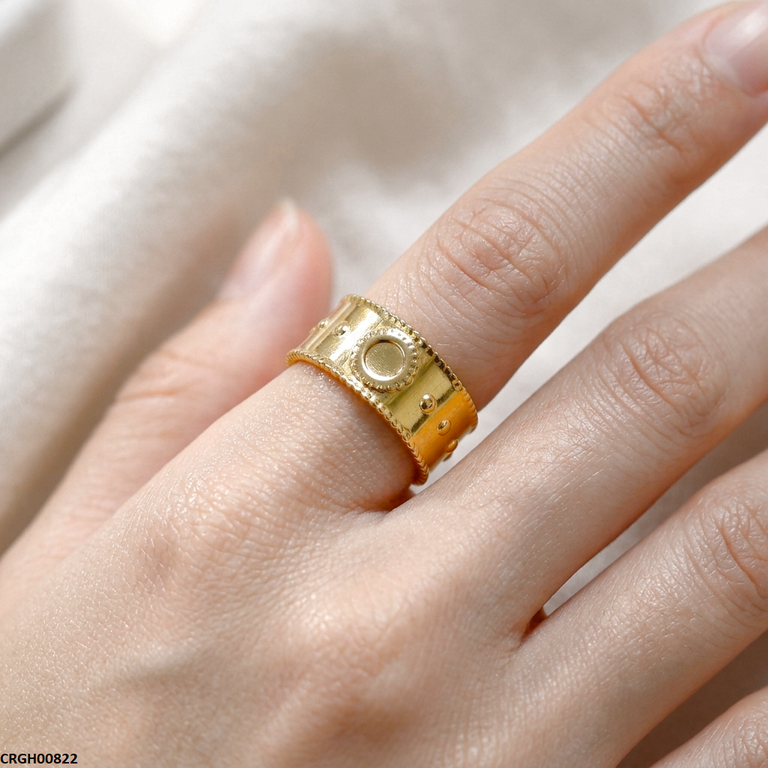 Stainless Steel Oval Ring Adjustable