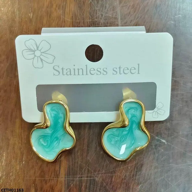 Aqua Marble Tops Pair