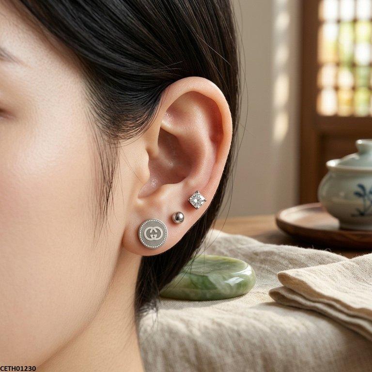 Xas Round Stainless Steel 3 Tops Pairs
