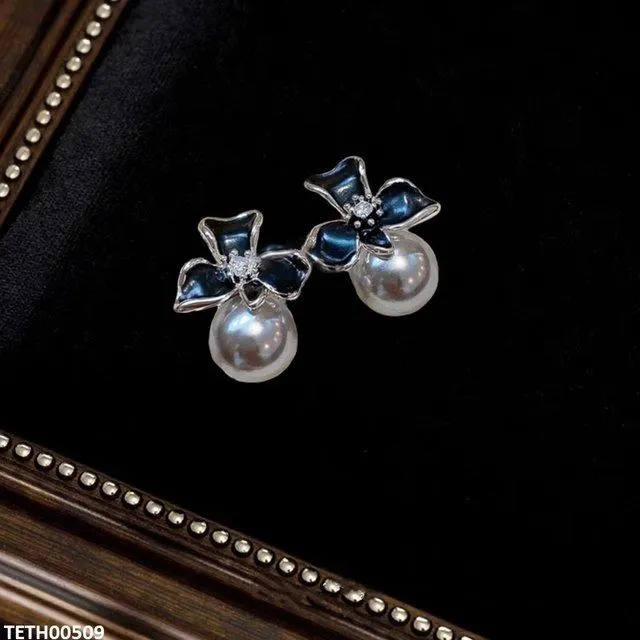 Flower Pearl Tops Pair