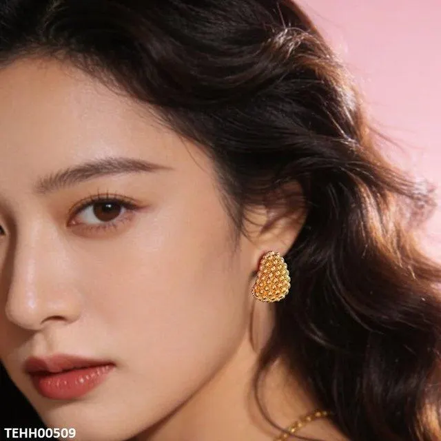 C Shape Hoops Pair