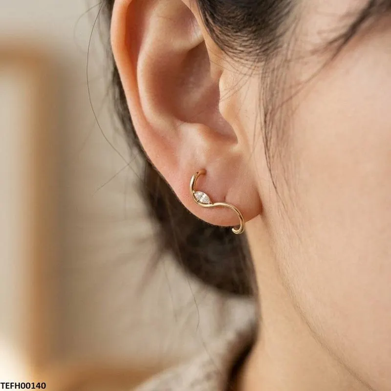 S-Shape Single Ear Cuff