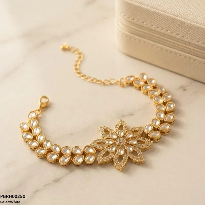 Floral Flower Bracelet Adjustable
