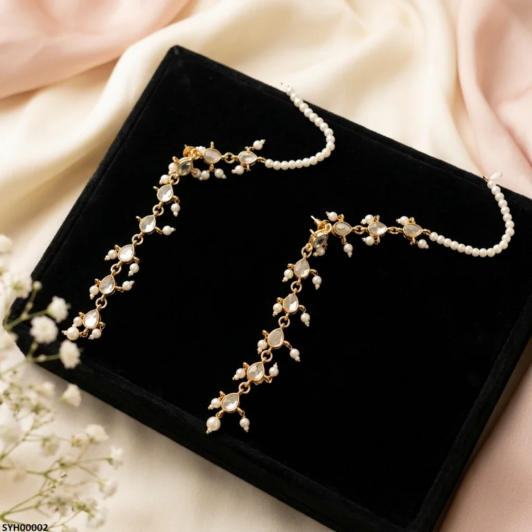 Tear Pearl Drop Pair Sahary