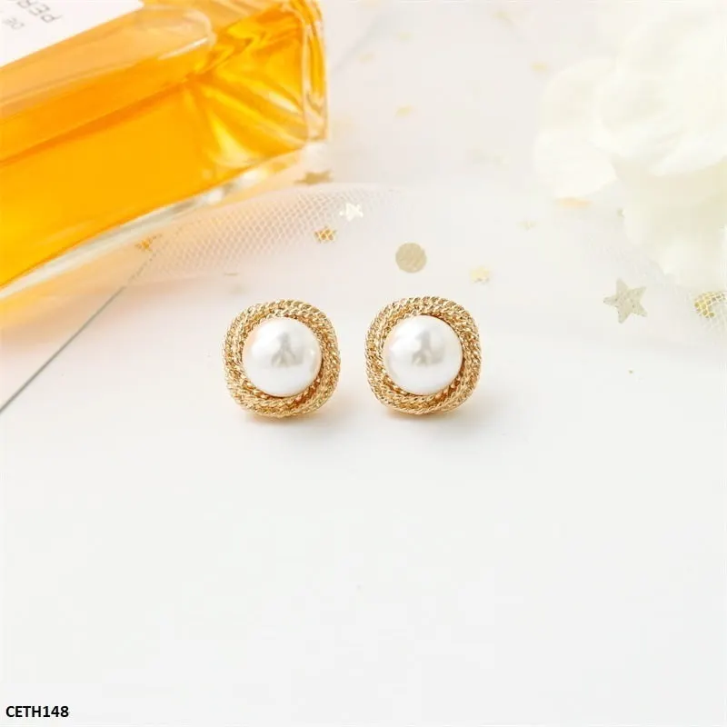 Pearl Round Tops Pair