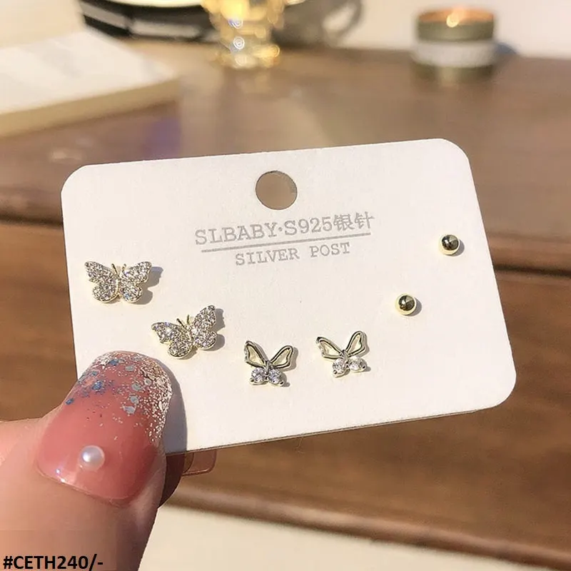 Trendy Butterfly 3 Tops Pair
