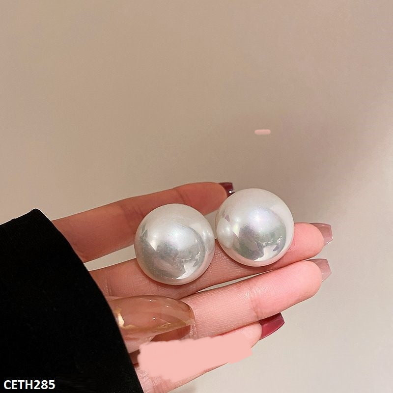 Round Stud Tops Pair