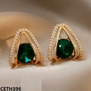 Curved-V Stud Tops Pair