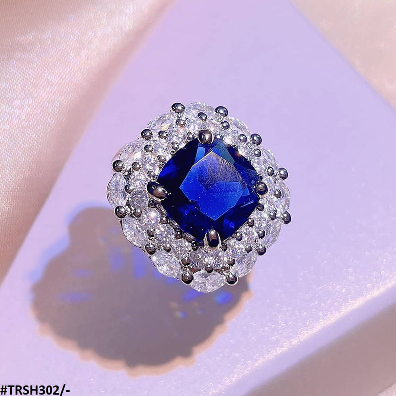 Blue Cusion Bracket Adjustable Ring