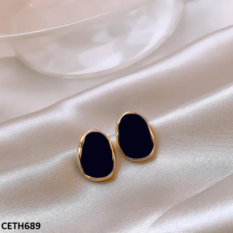 Painted Black Tops Pair
