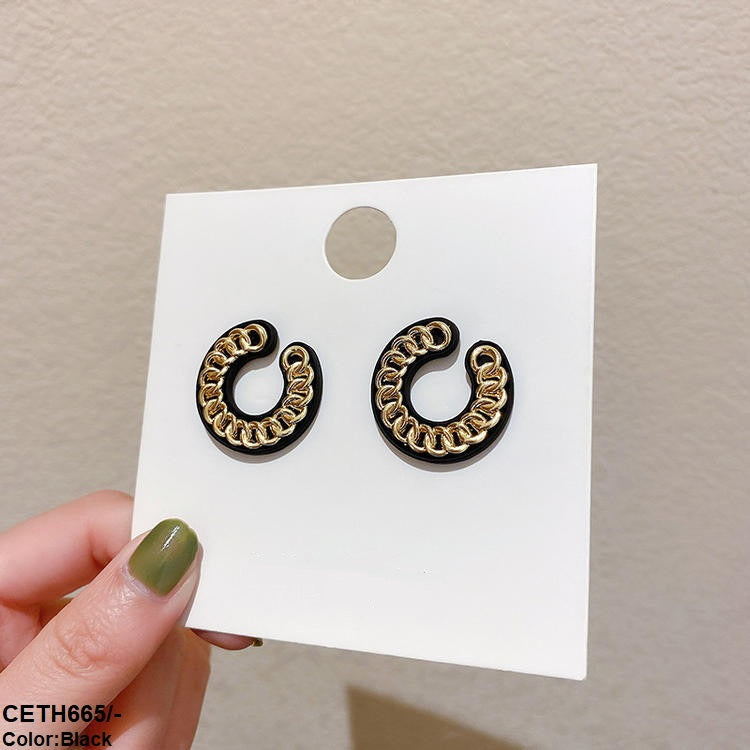 Zcd C-Rings Ear Tops Pair
