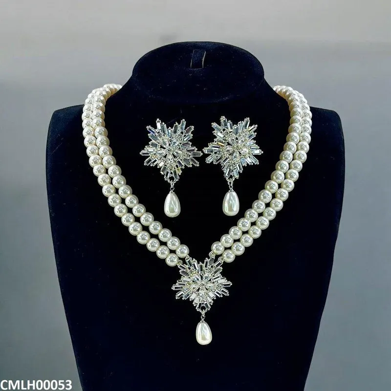 Tear Flower Pearl Mala
