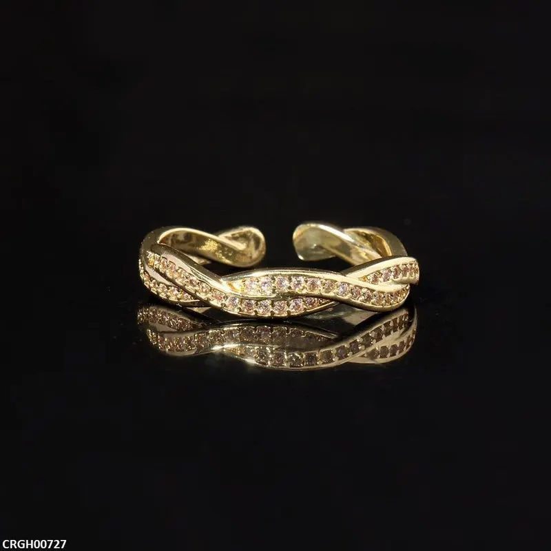 Double Leayerd Ring Adjustable
