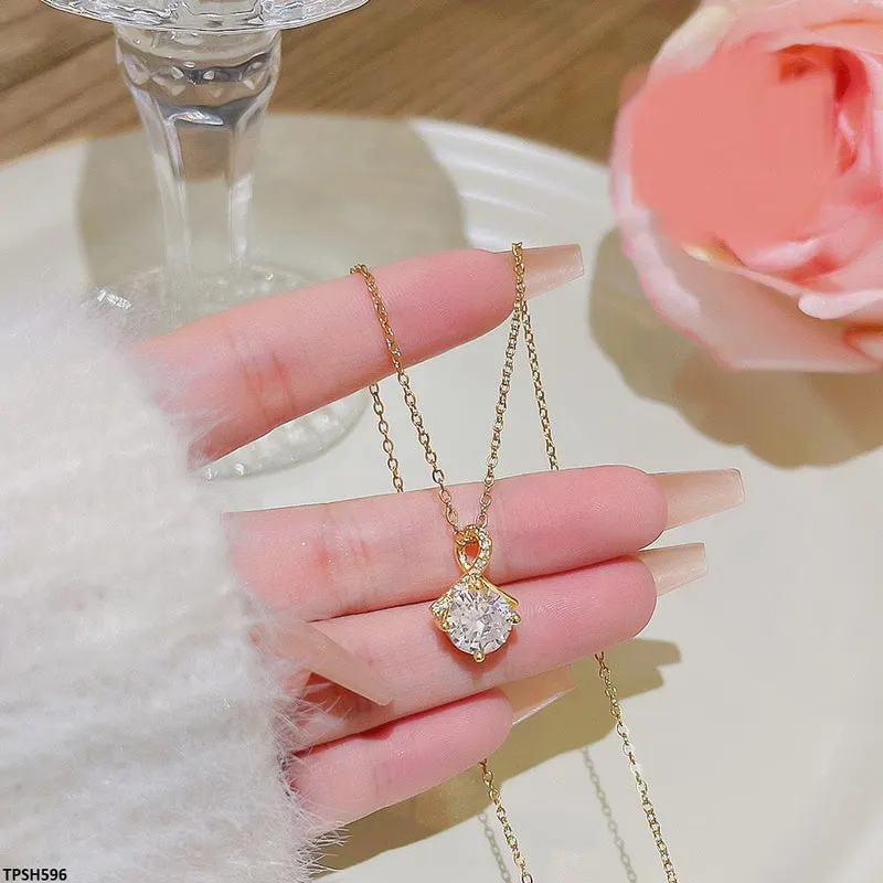 Round Stone Pendant