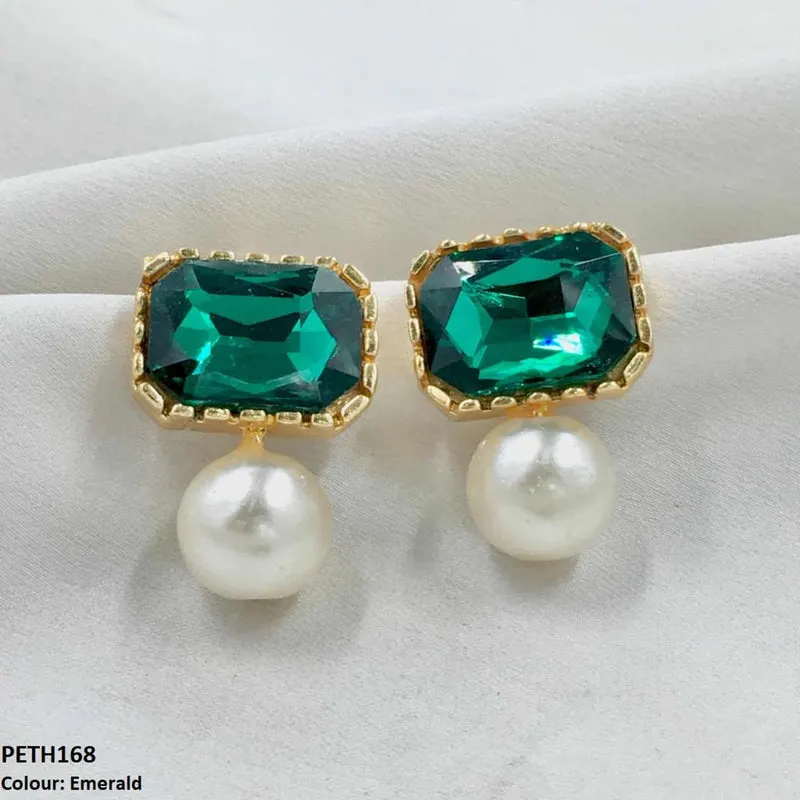 Square Pearl Tops Pair