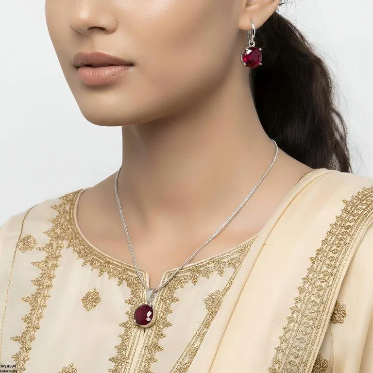 Round Pendant Set