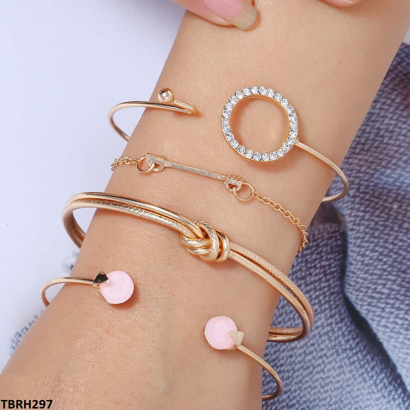 Layer Knot D-Link 4 Hand Cuff & Bracelet